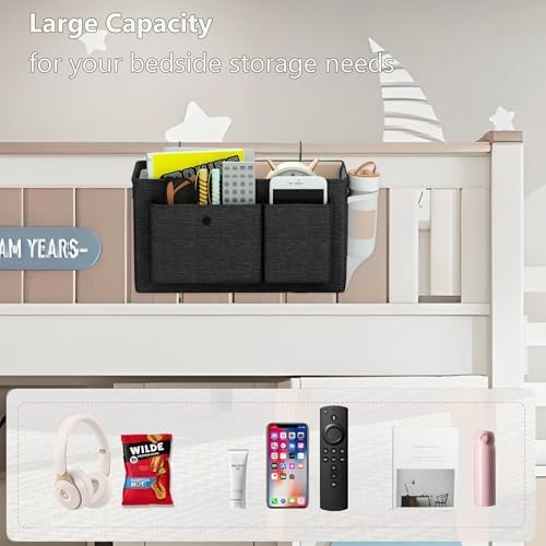 Bedside Caddy Bedside Storage Hanging Organizer - Image 5