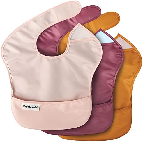Tiny Twinkle Mess-Proof Baby Bibs by TinyTwinkle