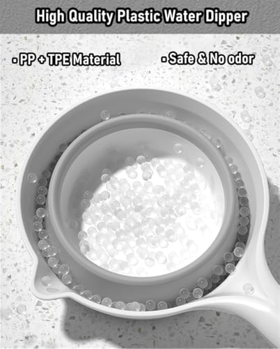 Collapsible Water Ladle Plastic Folding Dipper - Image 4