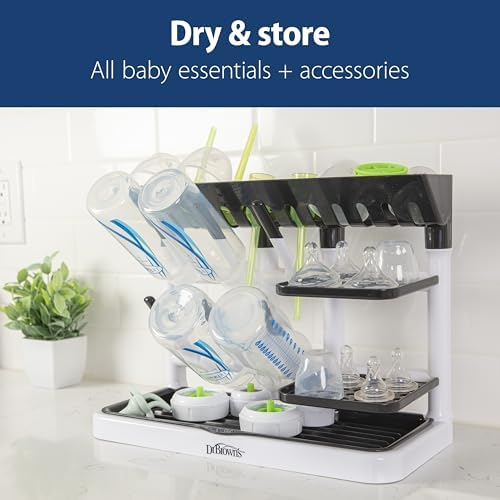 Dr. Brown's Drying Tower, Stand-Up Drying Rack - Image 3