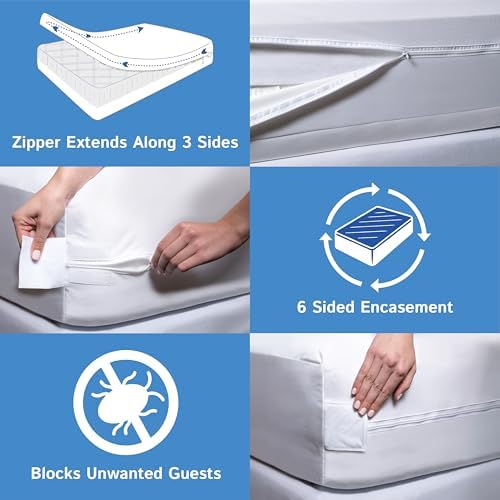 Sleeper Sofa Full Size Mattress Protector 54" Wx72 Lx5 D - Image 6