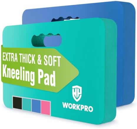 WORKPRO Extra Thick Kneeling Pad, Soft NBR Foam Cushioning by WORKPRO