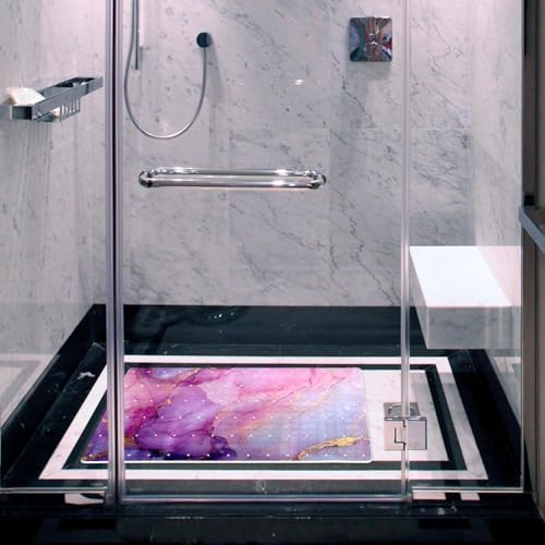 Shower Mat Bathtub Mat, 26.8x15.1 inch, Non-Slip Bath Mat - Image 6