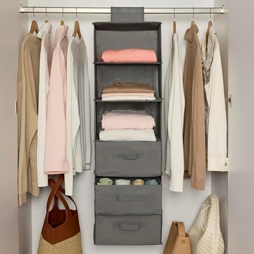 Amazon Basics 6-Tier Hanging Closet Organizer - Image 3