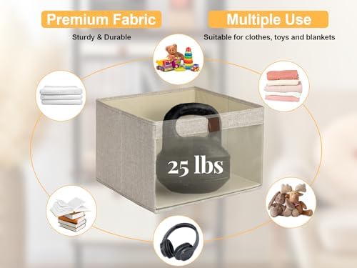 StorageWorks Closet Storage Bins - Image 7