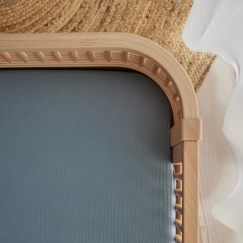 Crib Sheets, 100% Organic Cotton Muslin - Image 4