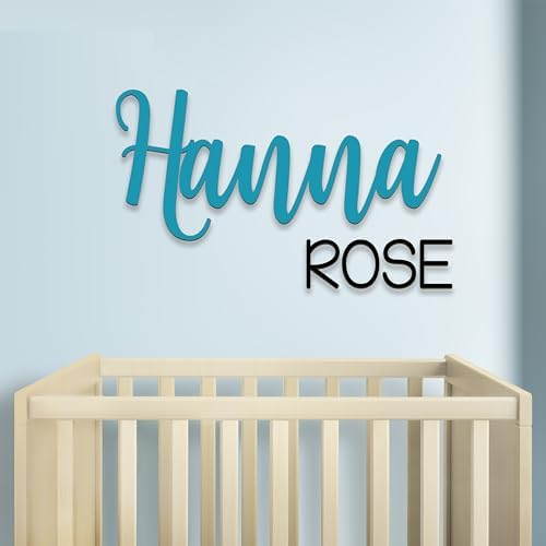 Custom Wood Name Sign For Nursery, 1/3-INCH THICKNESS, Boho Nursery Sign - Image 5