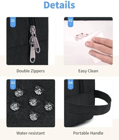 Narwey Clear Travel Toiletry Bags - Image 6
