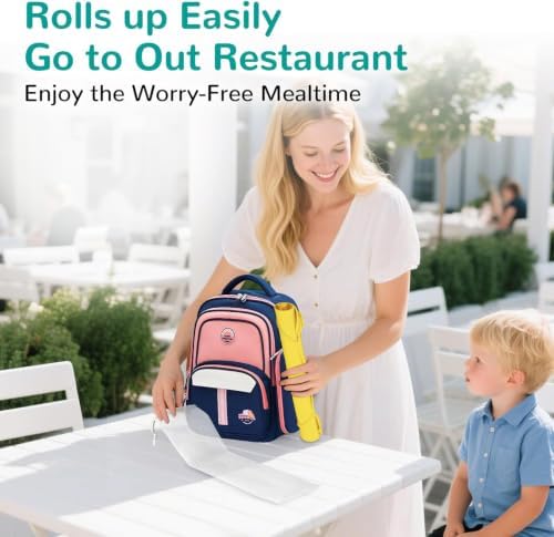Silicone Placemat for Baby Self-Eating: Dishwasher Safe & Non-Slip for Dining - Image 4