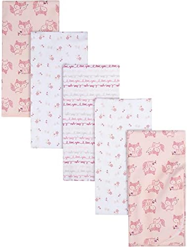 Gerber Boys and Girls Newborn Infant Baby Toddler Nursery 100% Cotton Flannel by Gerber
