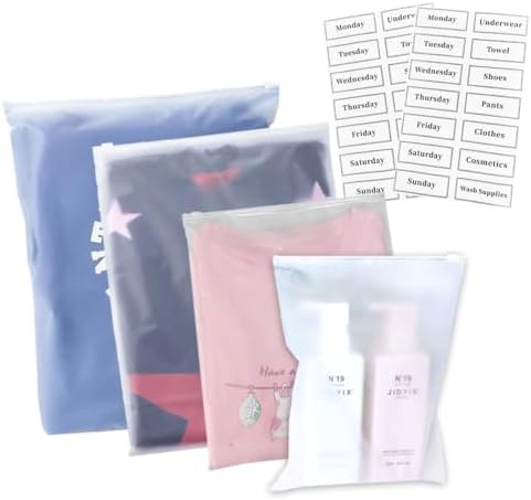Belit 20 Pcs Travel Luggage Organizer Bags, 4 Sizes Packaging Bags by Belit