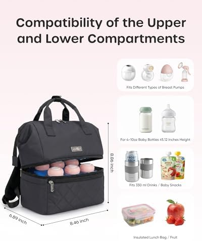 Nuliie Wearable Breast Pump Bag - Image 6