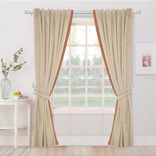 TONIAL Curtain Holdbacks, Small Cap Finials - Image 3