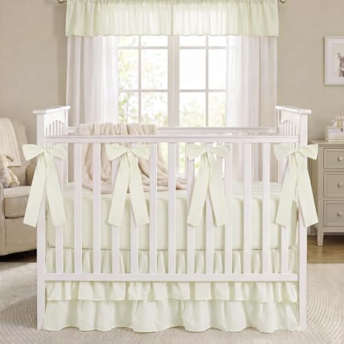 Smoothnovelty Beige Crib Bed Skirts - Image 4