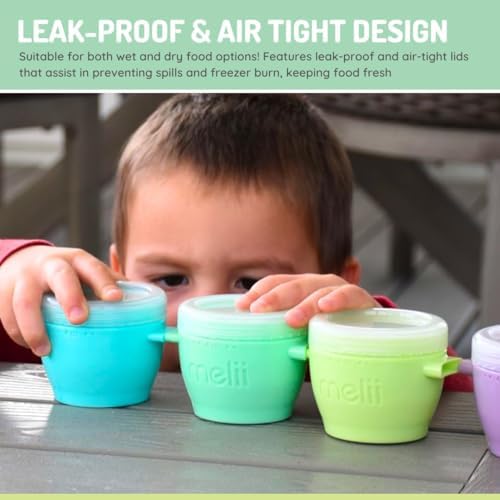 melii Snap & Go Baby Food Storage Containers - Image 5