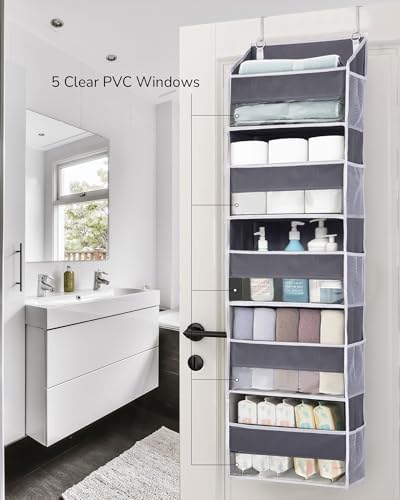 ULG 2 Pack 5-tier Over the Door Organizer Dark Gray - Image 3