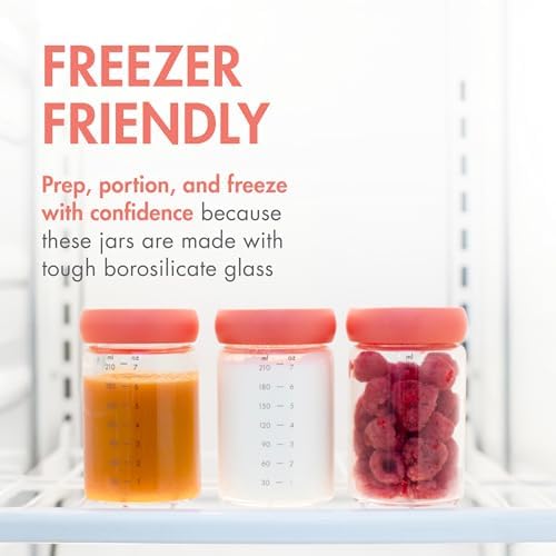 Boon Cache Glass Storage Bottles - 7 Oz - 3 Count - Image 5