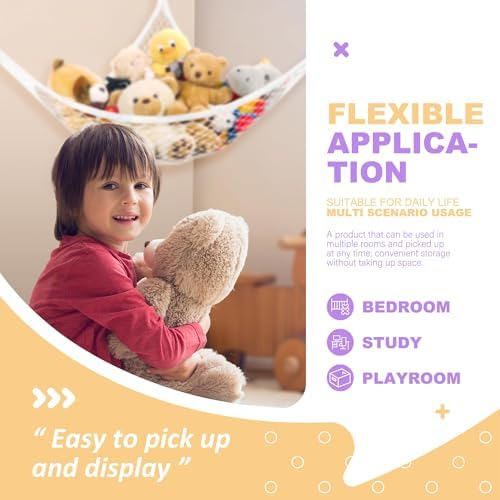 Lazebox Stuffed Animal Net Hammock - Image 7