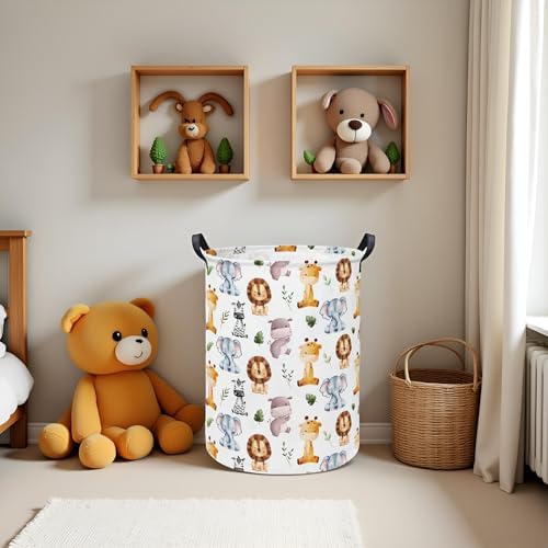 Baby Laundry Hamper kids laundry Basket Waterproof Storage Bin - Image 6