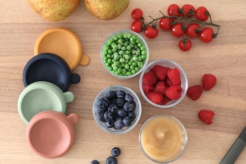 BEABA 4 Pack Glass Baby Food Jars - Image 5
