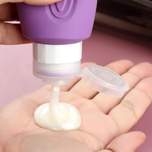 Mrsdry Travel Bottles for Toiletries, Large 6oz Oversize Containers, BPA Free - Image 4