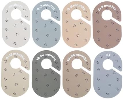 3 Sprouts Baby Closet Dividers, Newborn to 2T, 8 Piece Set - Image 6