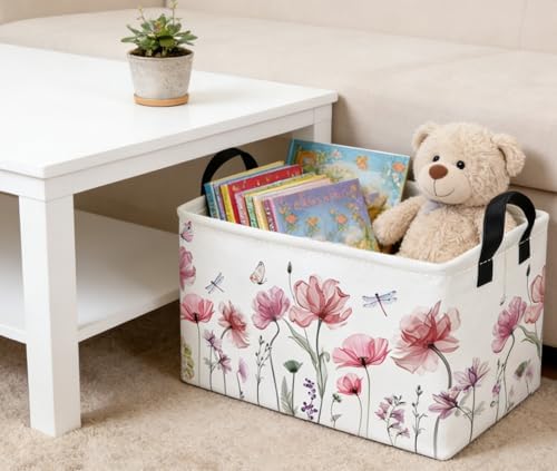 Essme Rectangular Flower Basket, Girls Baskets Empty - Image 7
