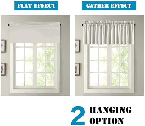 H.VERSAILTEX 2 Panels Blackout Valances - Image 6
