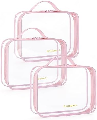BAGSMART Clear Toiletry Bag by BAGSMART