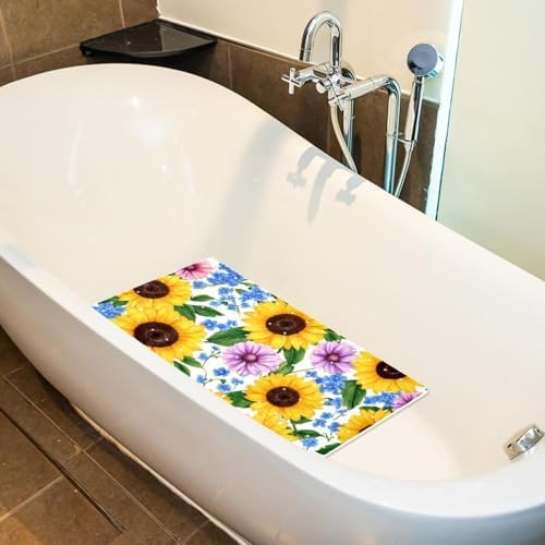 Non Slip Shower Mat Bathtub Mat 15.1x26.8 Inch, Quick Dry Bath Mat - Image 5