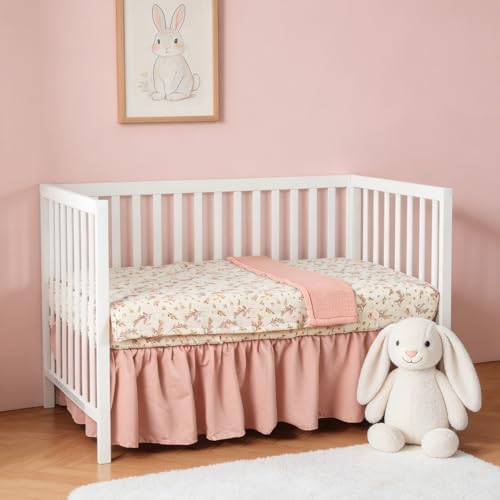 Organic Cotton Muslin Baby Crib Bedding Set 3 Piece Soft by Knirose