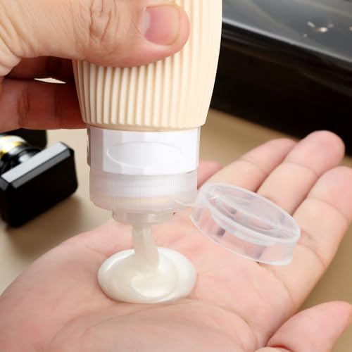 Mrsdry 16 Pack Travel Bottles for Toiletries, 6oz Silicone, Leak Proof - Image 3