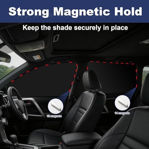 XCBYT Magnetic Car Window Shades - Image 4