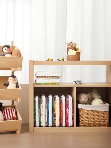 CoiiJoii 6PCS A4-Size Clear Hard Shell Zippered Case, Diaper Bag Organizing - Image 6