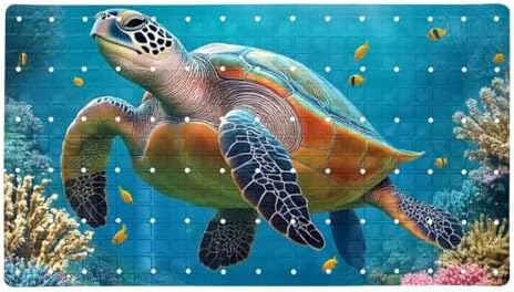 Baby Bath Mat Non Slip 26.8"x15.1" Bathtub Mat by Anna+Cowper