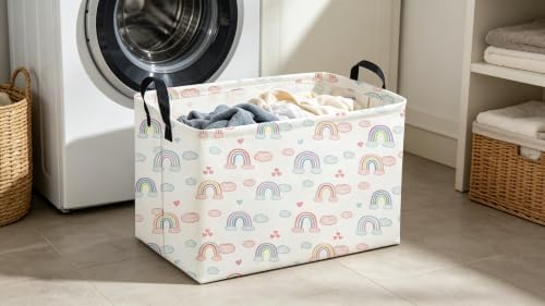 Sanjiaofeng Rectangular Rainbow Basket, Storage Bins - Image 6