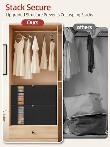 90L Rigid Structure King Size Comforter Storage Bag, 2 Pack - Image 6