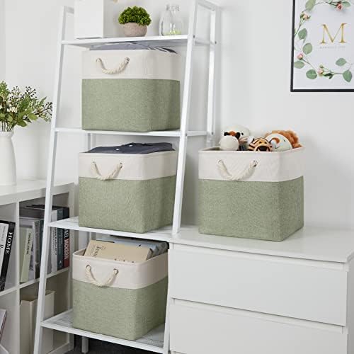 Temary Cube Storage Baskets for Shelves 12 Inch Storage Cubes 4pack Fabric - Image 5
