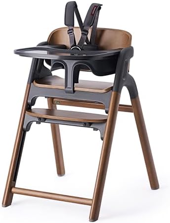 Momcozy 5-in-1 Convertible Wooden High Chair by Momcozy