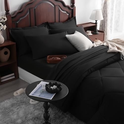 NTBAY King Microfiber Bed in a Bag, Comforter Set - Image 6