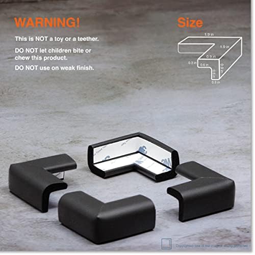 Roving Cove Baby Proof Corner Protector, 8 Small Corners - Image 6