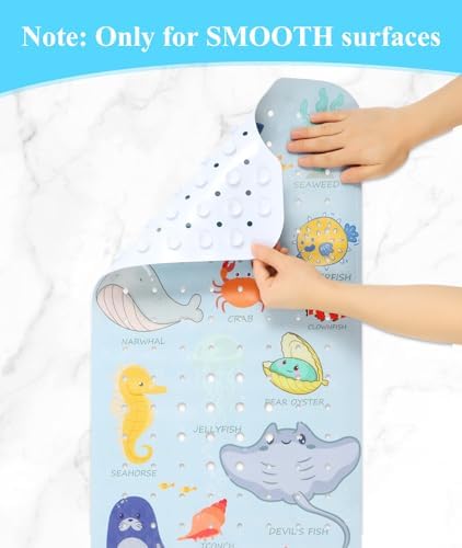 Secopad Bathtub Mat Non Slip, Cute Tub Mat - Image 3