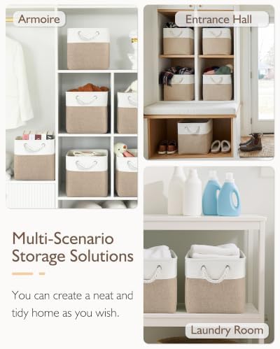Patvingot 11-Inch Fabric Cube Storage Bins - Image 5