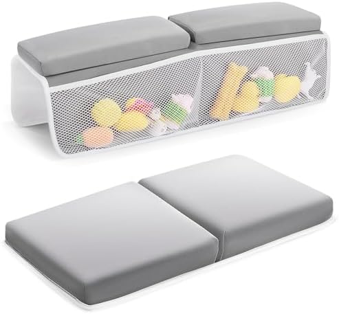 Baby Bath Kneeler and Elbow Rest Pad Set, Bathtub Kneeling Pad, Baby Accessories by JOY+ANAN