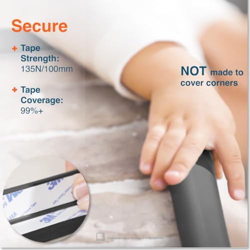 Roving Cove Furniture Edge Protector, Desk Edge Cover, Large 12ft Edge Only - Image 4