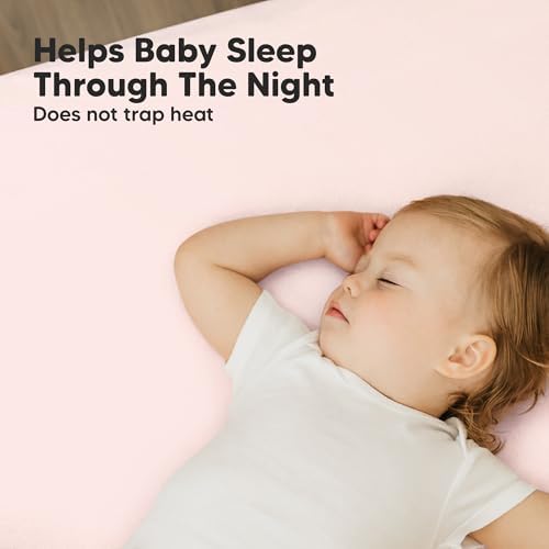 2pk Mini Crib Sheets Fitted 38x26 Pack N Play Mattress Sheet - Image 5