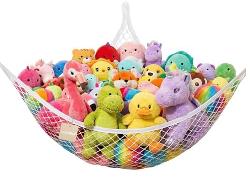 Lazebox Stuffed Animal Net Hammock by Lazebox