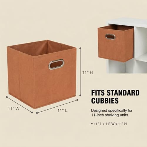 Household Essentials Foldable Fabric Storage Cubes 36-Pack – 11x11x11 Stackable - Image 6
