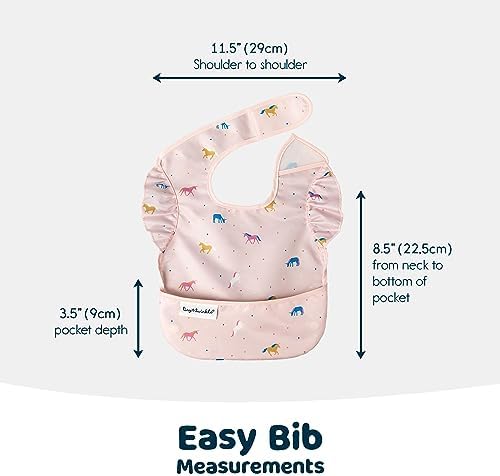 Tiny Twinkle Mess-Proof Baby Bibs - Image 6