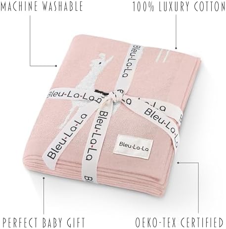Knit Swaddling Baby Blanket - Image 3